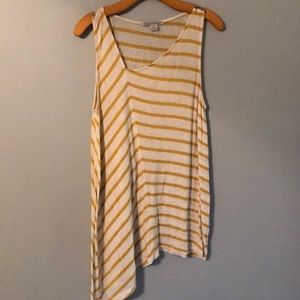 Anthropologie asymmetrical tank